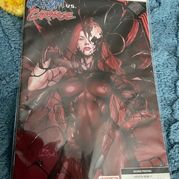 2nd cover art Gwenom vs Carnage Marvel - Picture 1 of 1